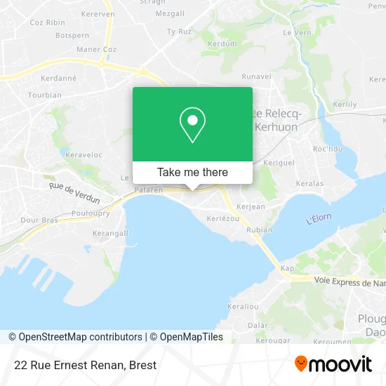 22 Rue Ernest Renan map
