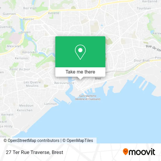 27 Ter Rue Traverse map