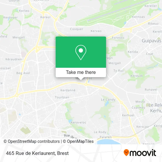 465 Rue de Kerlaurent map
