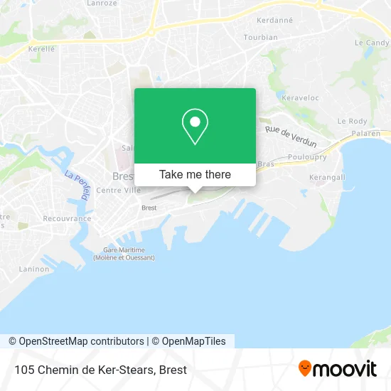 105 Chemin de Ker-Stears map