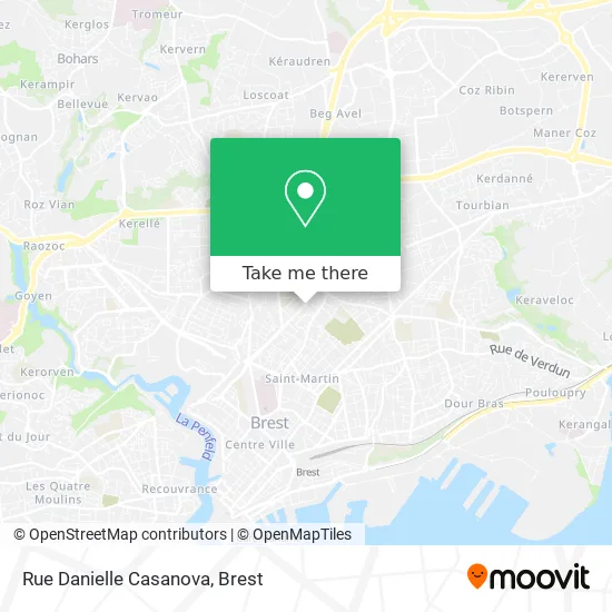 Rue Danielle Casanova map