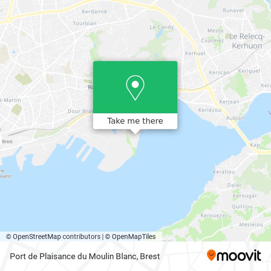 Port de Plaisance du Moulin Blanc map