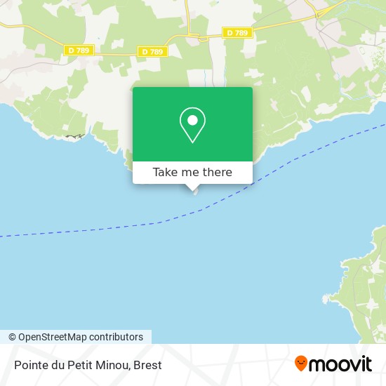 Pointe du Petit Minou map