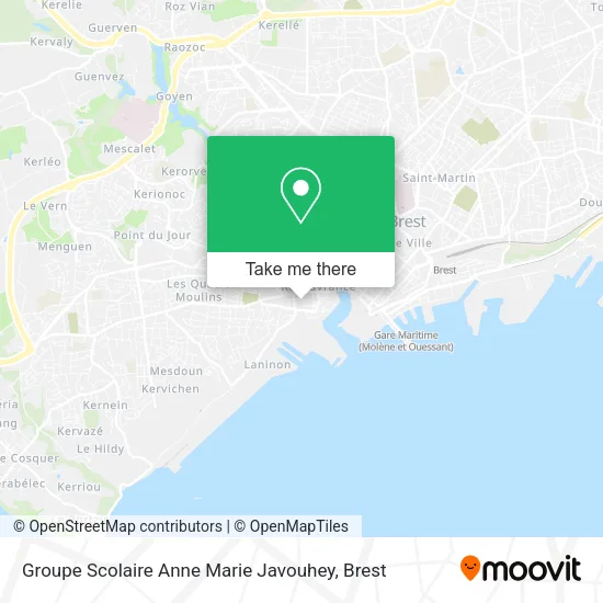Groupe Scolaire Anne Marie Javouhey map