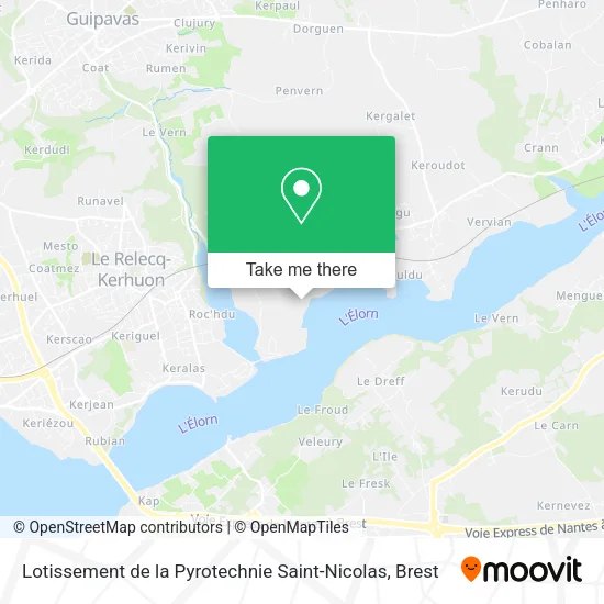 Lotissement de la Pyrotechnie Saint-Nicolas map