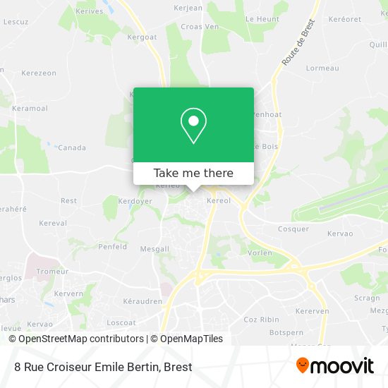 8 Rue Croiseur Emile Bertin map