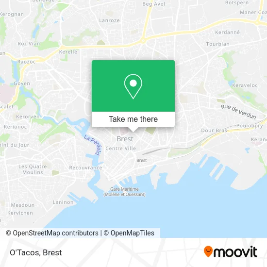 O'Tacos map