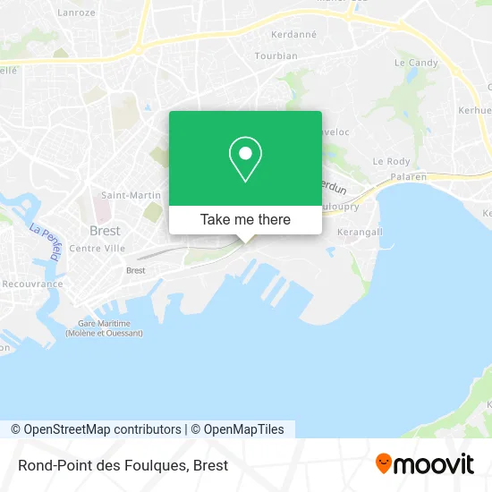 Rond-Point des Foulques map