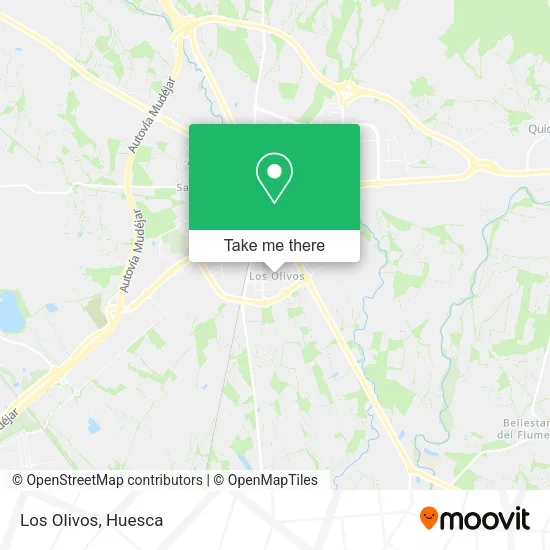 Los Olivos map