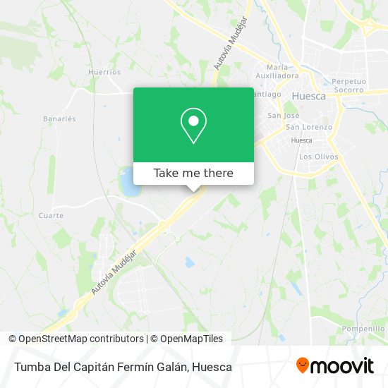 Tumba Del Capitán Fermín Galán map