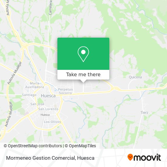 Mormeneo Gestion Comercial map
