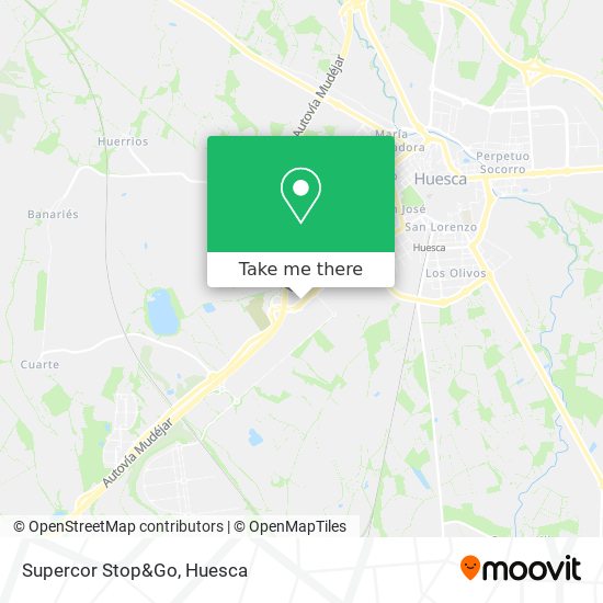 mapa Supercor Stop&Go