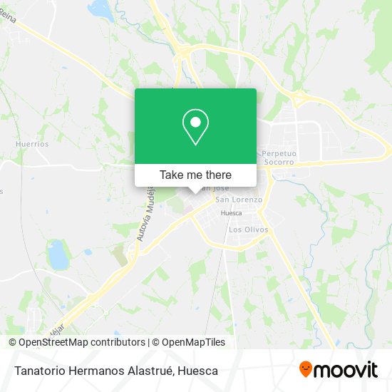 Tanatorio Hermanos Alastrué map