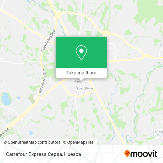 Carrefour Express Cepsa map