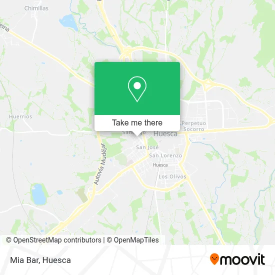 Bar Mia map