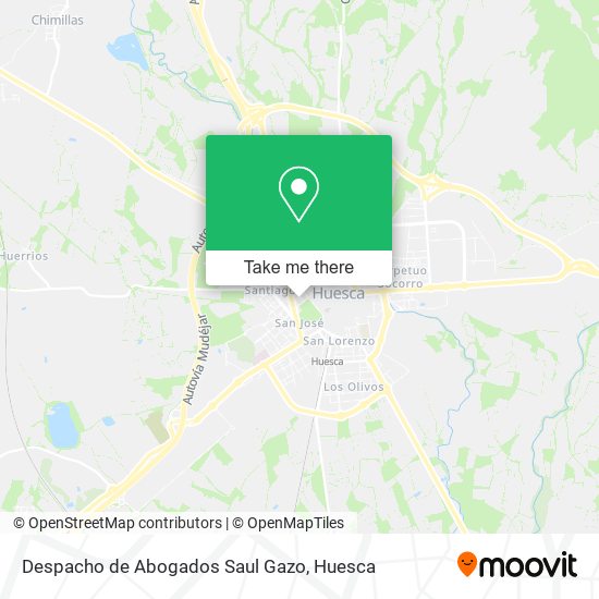 Despacho de Abogados Saul Gazo map