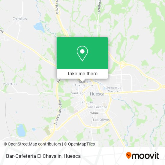 Bar-Cafeteria El Chavalin map