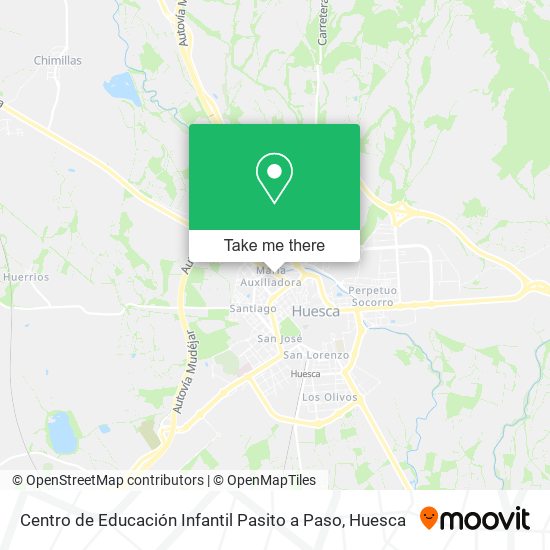 mapa Centro de Educación Infantil Pasito a Paso