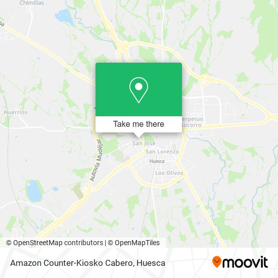 mapa Amazon Counter-Kiosko Cabero