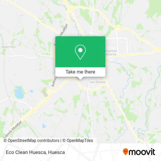 Eco Clean Huesca map