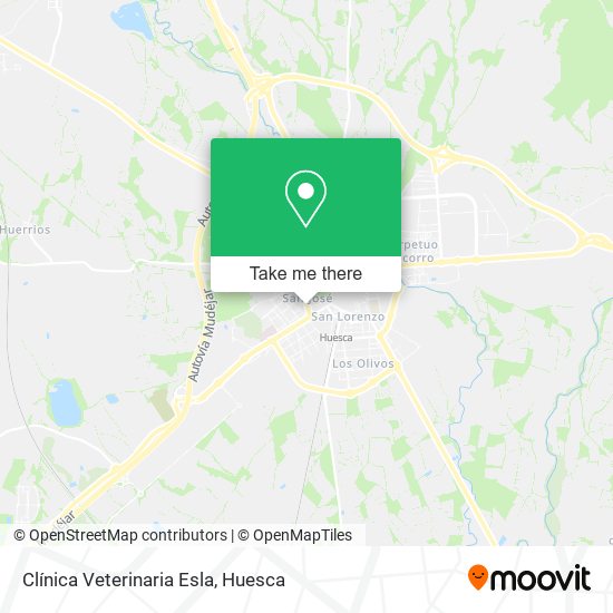 Clínica Veterinaria Esla map