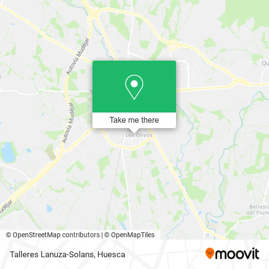 Talleres Lanuza-Solans map