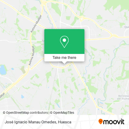 José Ignacio Manau Omedes map