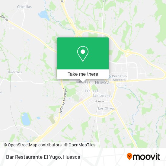 Bar Restaurante El Yugo map