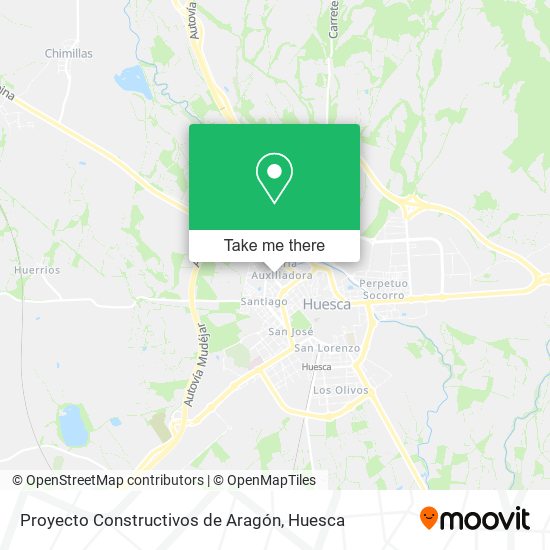 Proyecto Constructivos de Aragón map