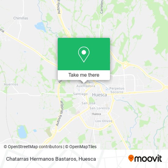 Chatarras Hermanos Bastaros map