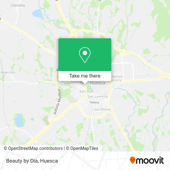 Beauty by Día map