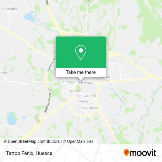 Tattoo Fénix map
