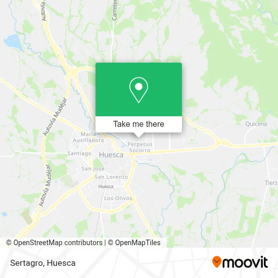 Sertagro map
