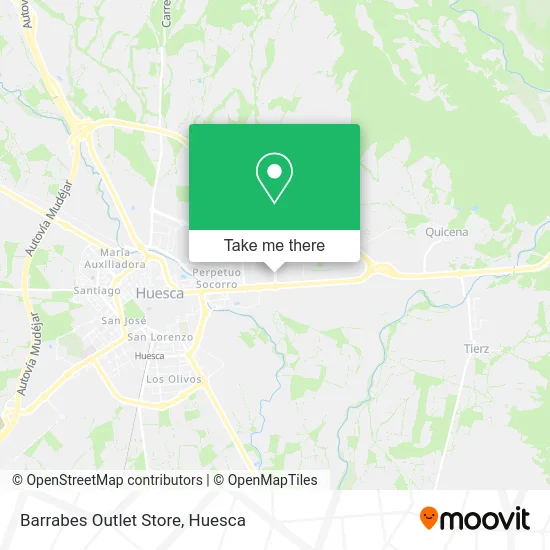 Barrabes Outlet Store map