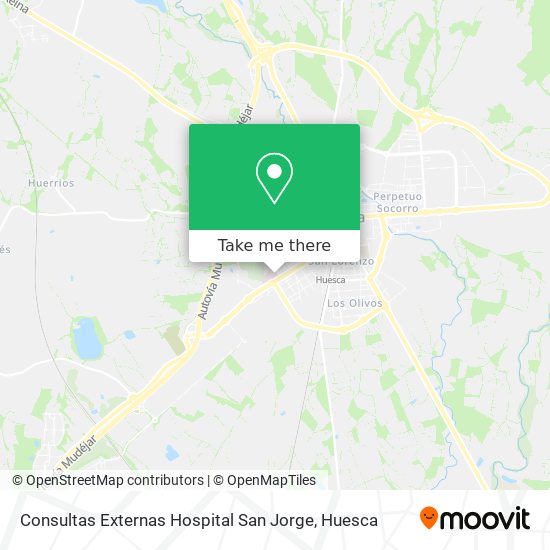 mapa Consultas Externas Hospital San Jorge