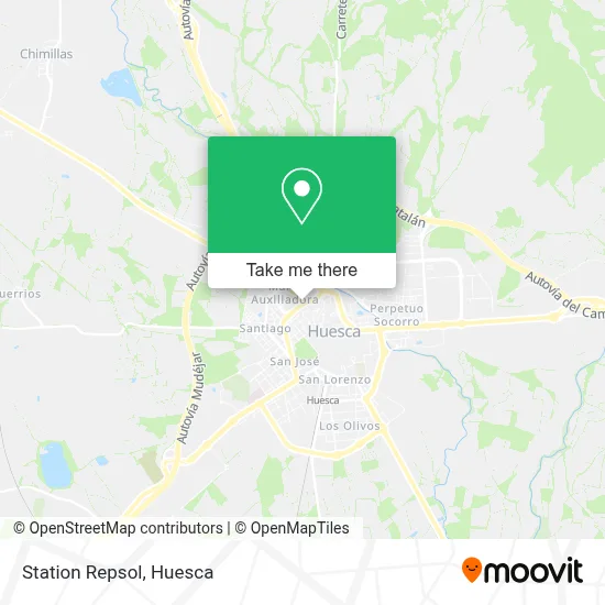 Station Repsol map