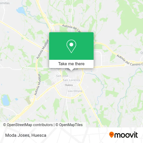 Moda Joses map