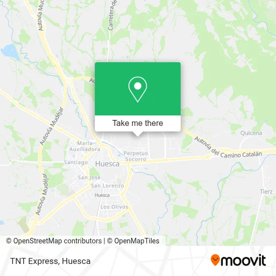 Tnt Express map