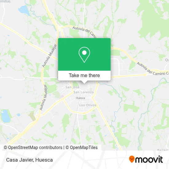Casa Javier map