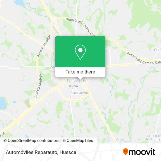 Automóviles Reparauto map