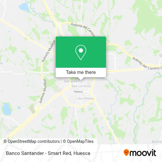 Banco Santander - Smart Red map