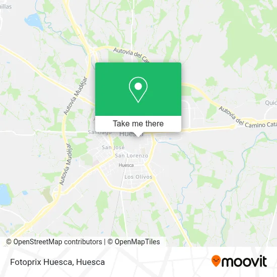 Fotoprix Huesca map