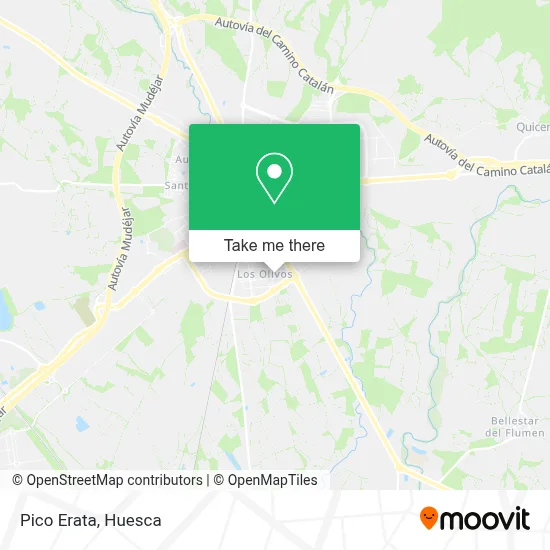 Pico Erata map