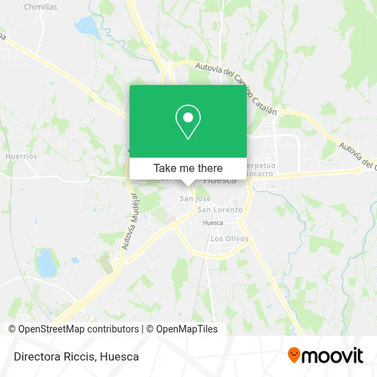 Directora Riccis map