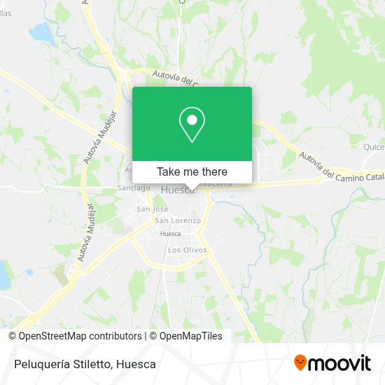 Peluquería Stiletto map