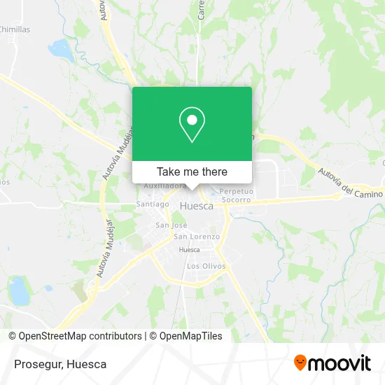 Prosegur map