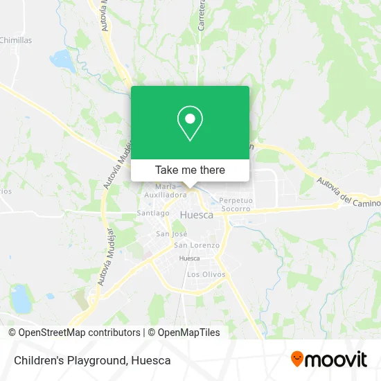 Parque Infantil map