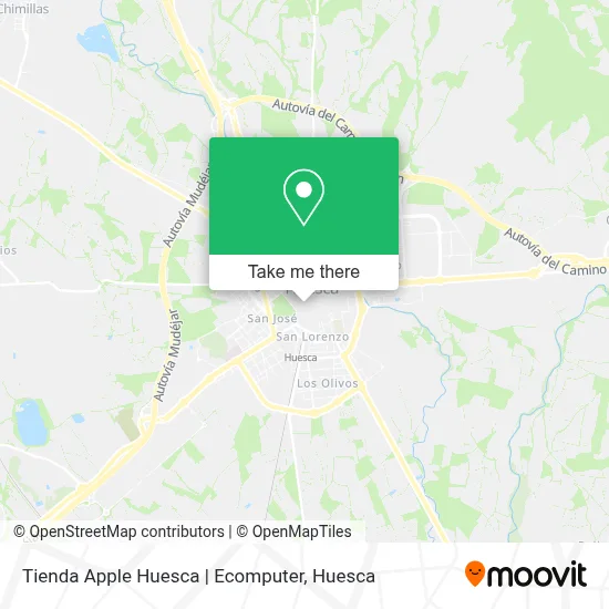 Tienda Apple Huesca | Ecomputer map