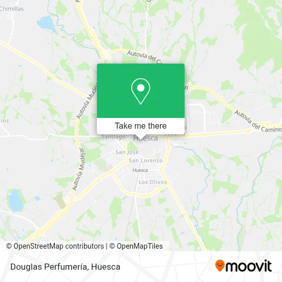 Douglas Perfumería map