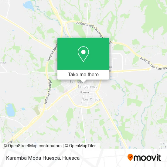 Karamba Moda Huesca map